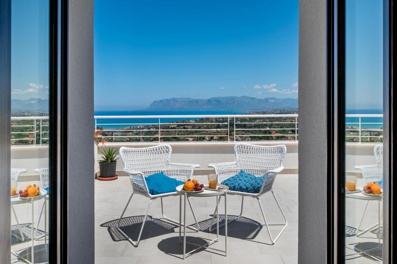 Villa Maria Con Piscina E Vista Mare Castellammare del Golfo Cameră foto