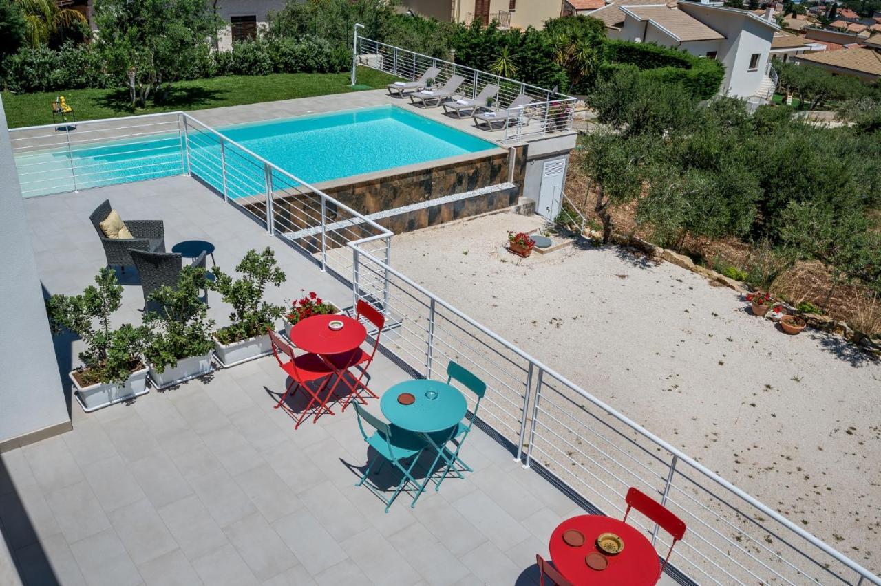 Villa Maria Con Piscina E Vista Mare Castellammare del Golfo Exterior foto