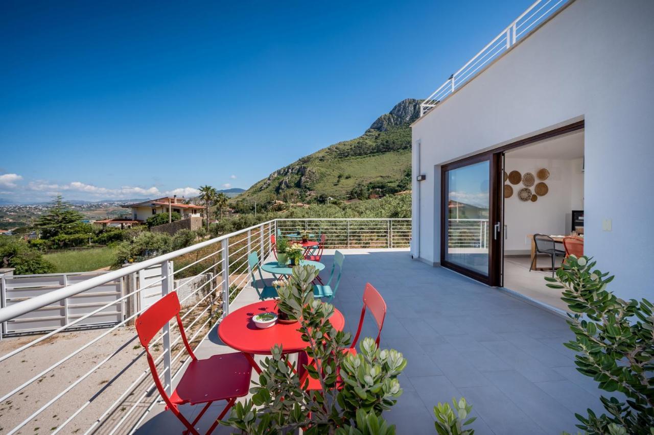Villa Maria Con Piscina E Vista Mare Castellammare del Golfo Exterior foto