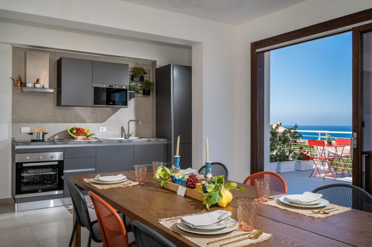 Villa Maria Con Piscina E Vista Mare Castellammare del Golfo Exterior foto